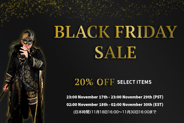 TOKON SHOP Global】11月18日（木）16時から ブラックフライデーセール
