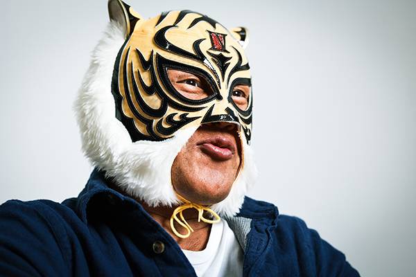 4代目タイガーマスク全日本プロレス50周年大会 世界ジュニア戦実使用 4代目タイガーマスク全日本プロレス50周年大会 世界ジュニア戦実使用