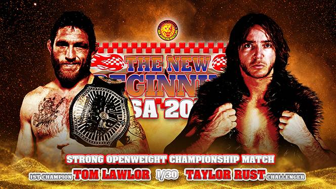 2月27日（日）朝10時～『NJPW STRONG』1.15シアトル大会を配信