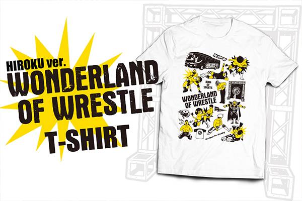 50th】50周年イヤー特別グッズ企画！『WONDERLAND OF WRESTLEシリーズ