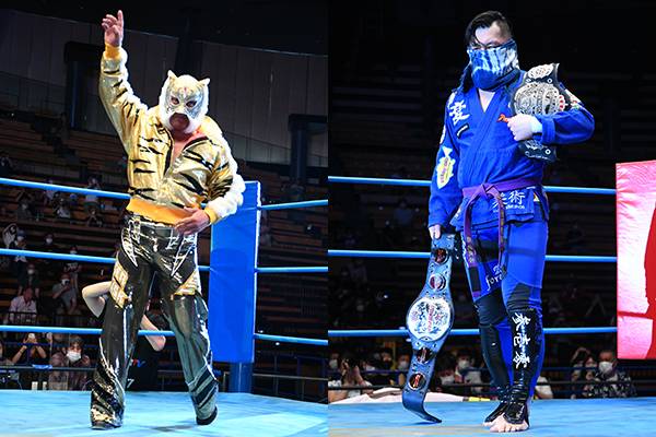YN製 タイガーマスクのプロレスマスク【23.9.9NEVER6人タッグ