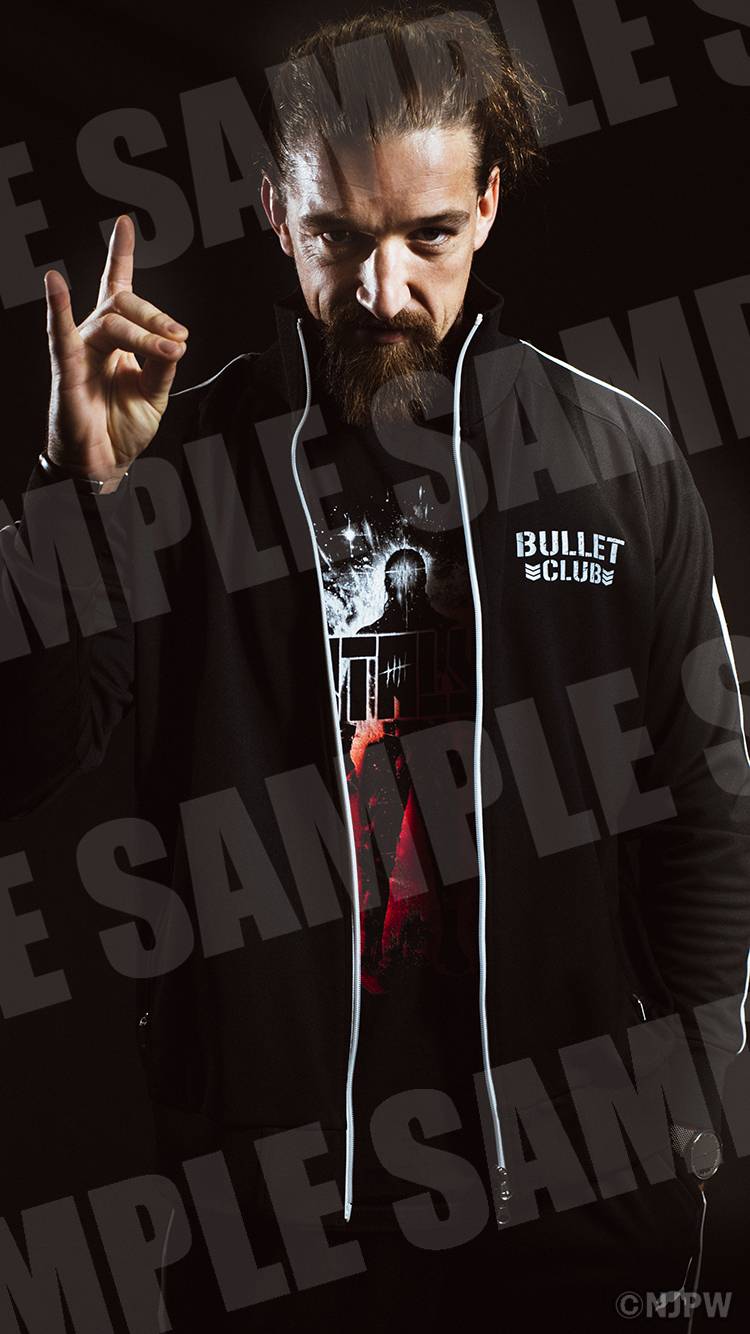 ジェイホワイト サテンジャケットUS-M 新日本プロレス AEW 新日本プロレスジェイ・ホワイト ダブルライダース