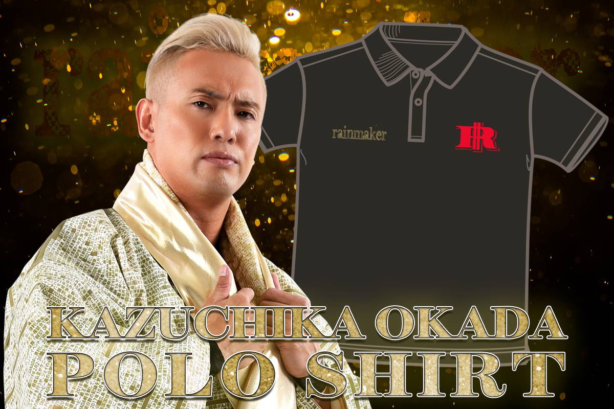 オカダポロシャツ、デスペラードパーカータオルを販売スタート！ | 新