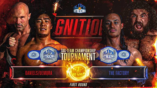 7月10日（日）朝9時～配信！】“NJPW STRONG無差別級タッグ王座