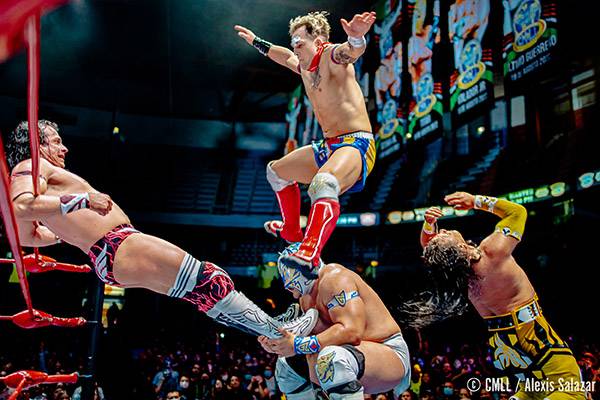 CMLL ボラドールjrフィギュア　メキシコ製 ボラドールJr.（CMLL）試合用マスク 新日本プロレス - メルカリ