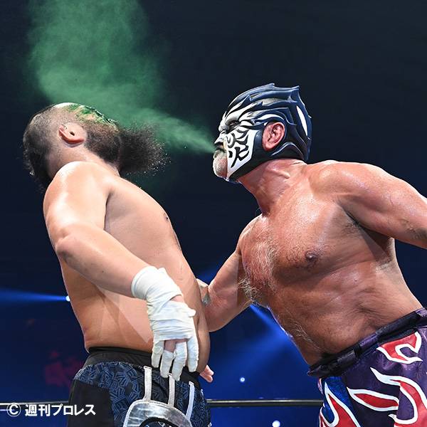 魔界帝国同盟”結成のオーカーンが金剛から豪快勝利！だが、試合後に