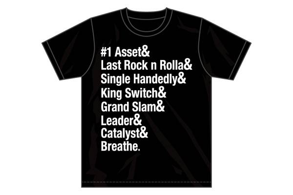 東京ドーム新商品第1弾！大会記念Tシャツ2種、ジャージ2種が完成
