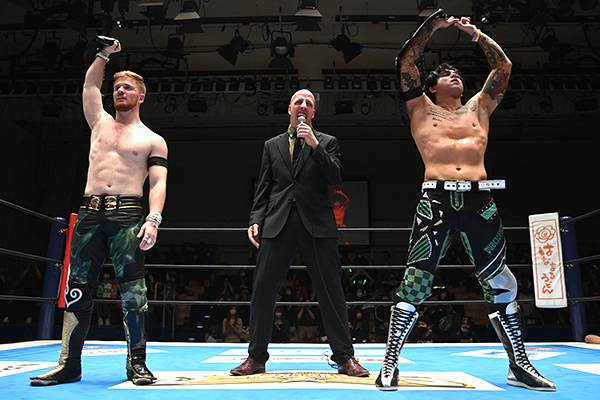 SUPER Jr. TAG』は開幕から好勝負続出！ メインは、TJPが