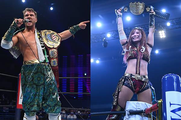 新日本プロレス♫ 田口隆祐「69th CHAMPION」Tシャツ