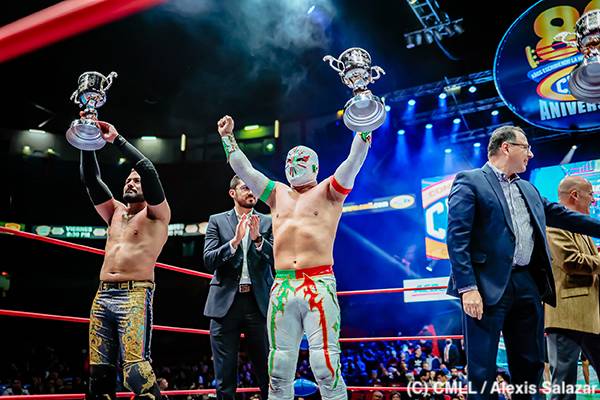 12月9日 (金) アレナメヒコでメキシコとアメリカの国交樹立200周年を記念した『La Copa Bicentenario』にロッキー