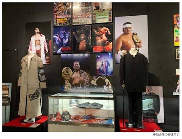 新年は炎のファイター闘魂注⼊！ 5⽇間限定の新⽇本プロレス展⽰会