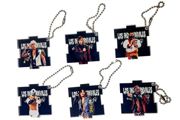 新日本プロレス プロレスリング キーホルダーコレクション 9種 5.17代々木大会から発売！つながるアクキーとお揃いの