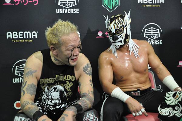 デスペラードが“引退目前”NOSAWAと合体、YO-HEY＆矢野組に快勝！ 杉浦