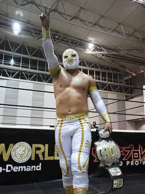 CMLL チャンピオンベルト サイン入 新日本プロレス ファンタスティカ