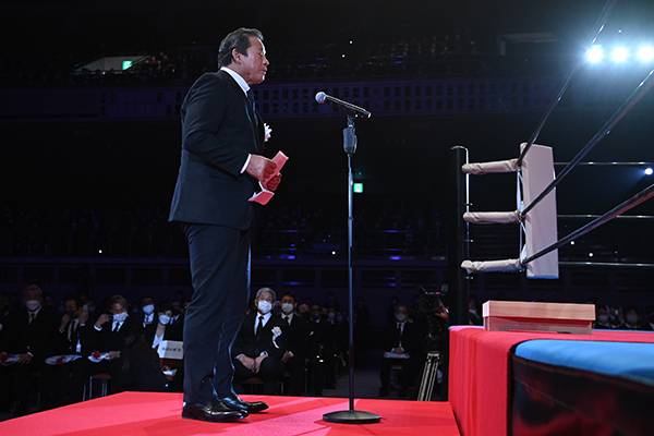 あなたに出会い、私の人生は大きく変わりました！」“愛弟子”藤波辰爾