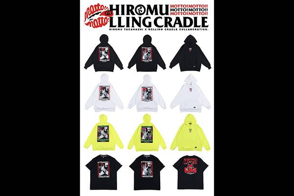 高橋ヒロム選手がモデル出演したアパレルブランド「ROLLING CRADLE」の