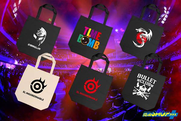 新日本プロレスカバン＆巾着ポーチセットマグカップボトル