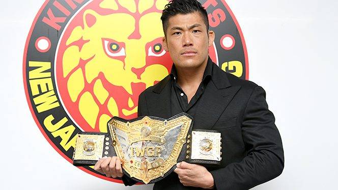 SANADA「“こっち”に集中しないと夢物語で終わっちゃうよ」次期挑戦者・ヒロムの言動を一刀両断！【4.10会見】