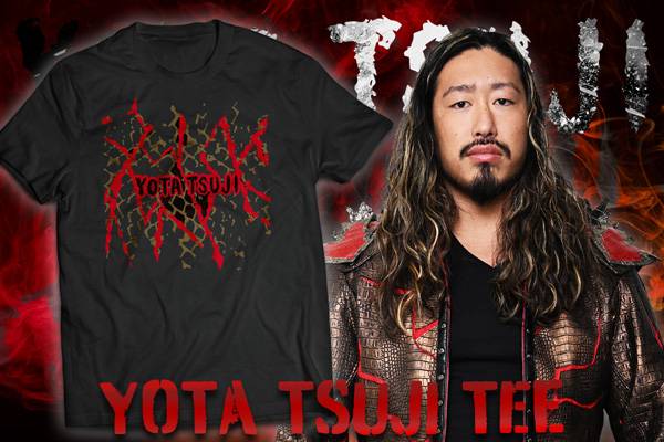 6.4大阪城ホール大会から発売！辻陽太 新作Tシャツが2種一挙に登場
