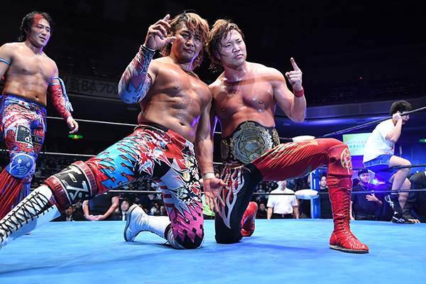 6月9日(金)『ALL TOGETHER』第1弾カードが決定！】棚橋＆宮原＆清宮組