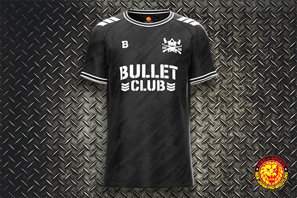 新日本プロレスxBLCKSMTHコラボBULLET CLUB サッカーシャツ 新日本プロレスxBLCKSMTHコラボBULLET CLUB サッカーシャツ