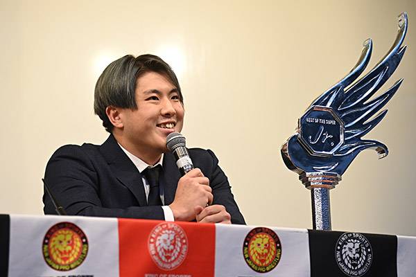 IWGPジュニア王座戦“決戦前夜”！ ワト「26歳の自分が獲って、新日本に