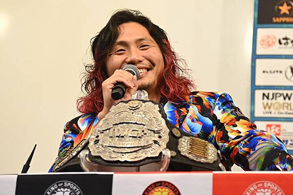 IWGPジュニア王座戦“決戦前夜”！ ワト「26歳の自分が獲って、新日本に