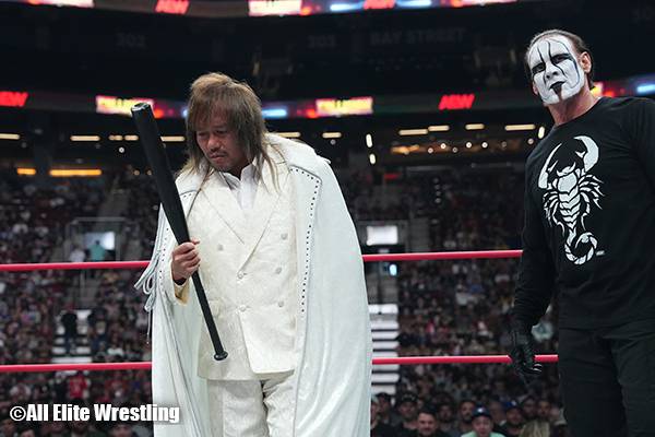 Forbidden Door』前夜に追加カード決定！】スティング＆ダービー