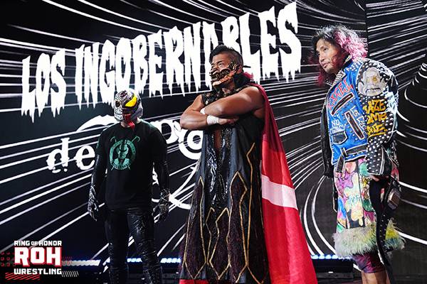 ROH HONOR CLUB』で、鷹木＆ヒロム＆BUSHIがROH世界6人タッグ