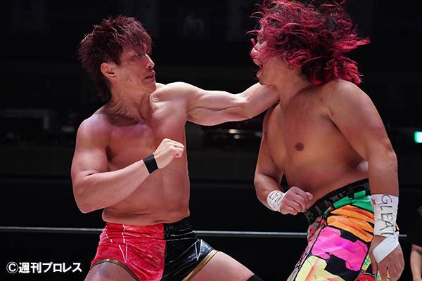 GLEAT両国の「ウルトラJr.夢一夜」6人タッグ戦で、高橋ヒロムと田中稔