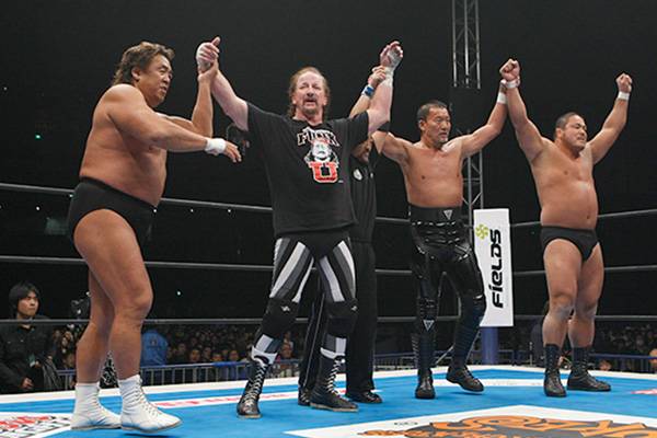 9.8後楽園大会からテリー・ファンク選手の追悼Tシャツを発売します