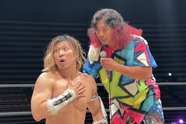 9.9 DDT大田区大会にて平田一喜の対戦要求に、“本人”高橋ヒロムが登場