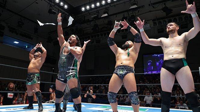 大混戦のイリミネーションマッチはUNITED EMPIREがL・I・Jに勝利！コブが内藤の眼前で「エン！パイ！ア！」締め！【9.9後楽園結果】