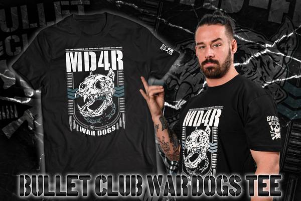 新日本プロレス WAR DOGS 直筆サイン 10.5八戸大会から発売！EVIL、WAR DOGS、UNITED EMPIREの新作グッズが