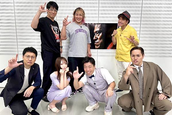 CSテレ朝チャンネル1『上田ちゃんネル』に棚橋弘至選手が出演