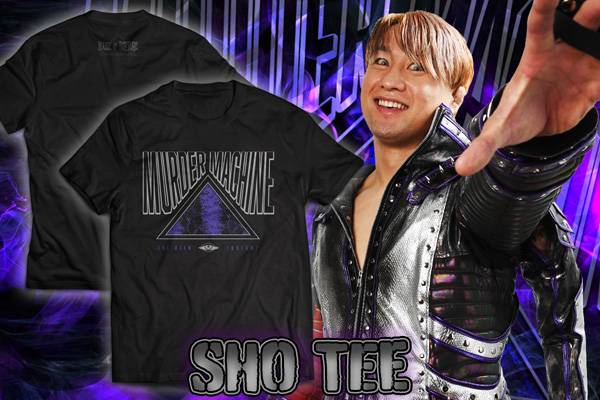 10.28会津若松大会から発売！SHO、金丸の新作Tシャツが完成！ | 新日本