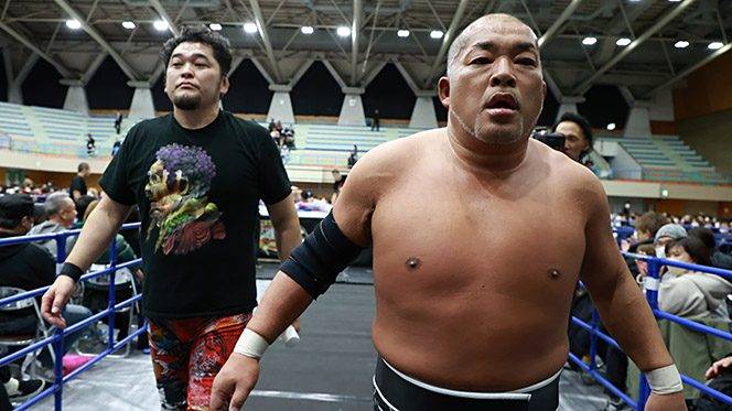 一進一退の壮絶タフマッチ！最後は、意地の垂直落下ブレーンバスター爆発！石井＆矢野が、“新世代”海野＆成田から大逆転勝利!!【12.1和歌山結果】　　