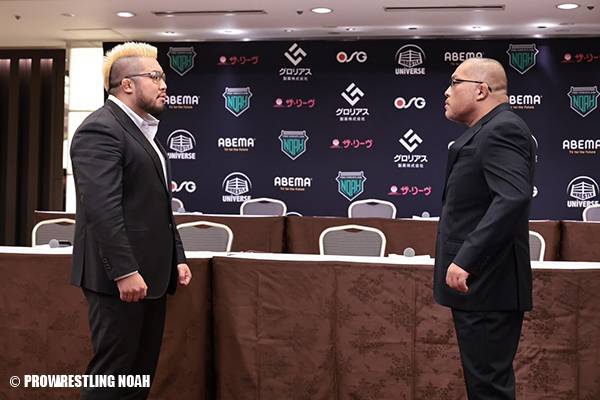 海野が1.2 NOAH有明で、H.O.Tを“駆逐”宣言！その暁には、1.4東京ドーム