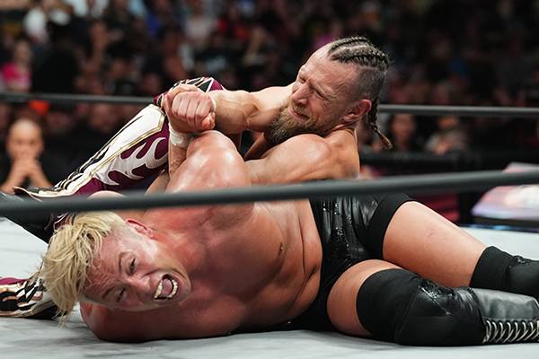 激レア！AEW アメリカン・ドラゴン(ブライアン・ダニエルソン)直筆サイン色紙 ダイヤモンドセレクトトイ AEW ギャラリー:ブライアン・ダニエルソン