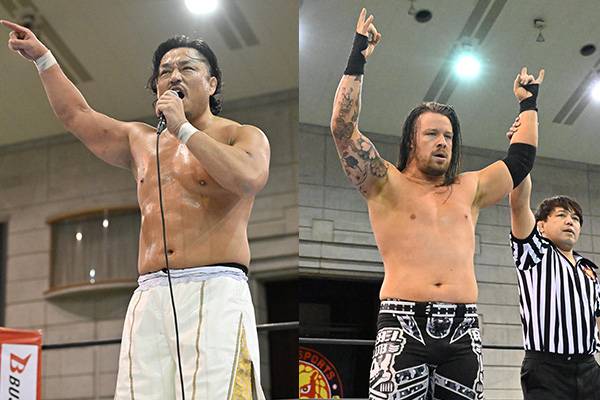 後藤がIWGPタッグ王者オーエンズを討ち取る！ フィンレーはタンガの