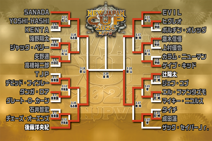 NEW JAPAN CUP 2024 | 新日本プロレスリング株式会社