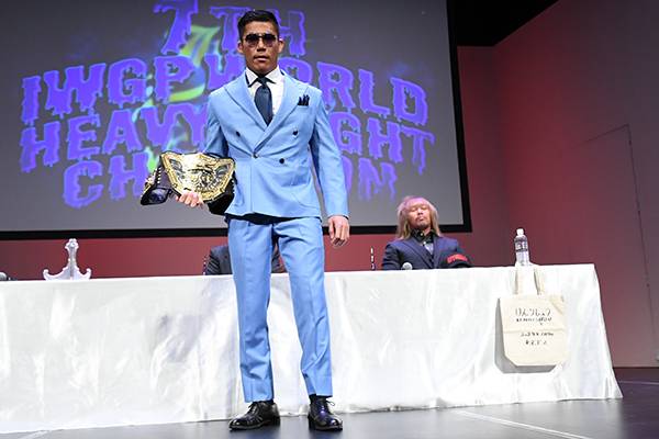 WK18】内藤「忘れ物を取りに行く」、SANADAは「劣等感を塗り替える」と