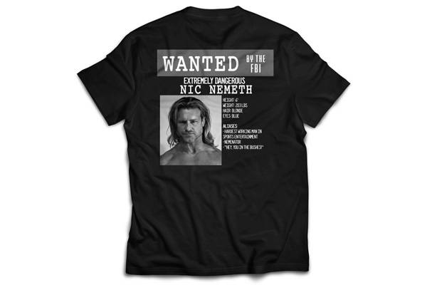 札幌二連戦で発売！ニック・ネメスの新日本プロレス初Tシャツが