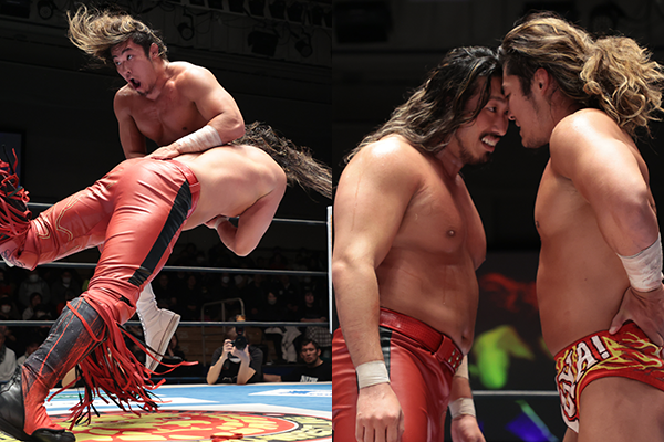 新日本プロレスの頂点”を俺が獲ってやるよ」“大将戦”で辻が上村を撃破 