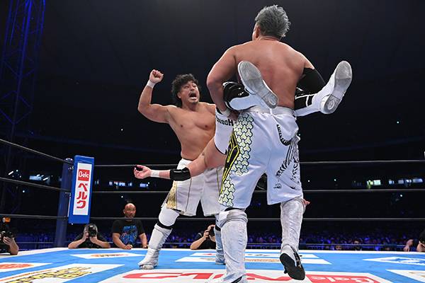 【3月1日(金)21時~】BS朝日『ワールドプロレスリングリターンズ』は1.4東京ドーム大会より、IWGPジュニアヘビー級選手権、IWGP