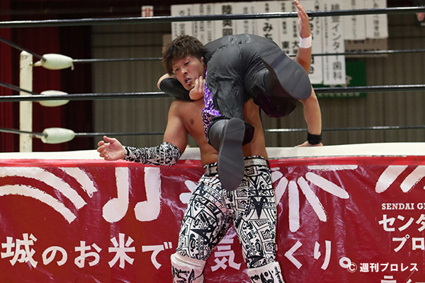 3月16日、みちのくプロレスにDOUKIが参戦！ みちのく卒業のMUSASHIと