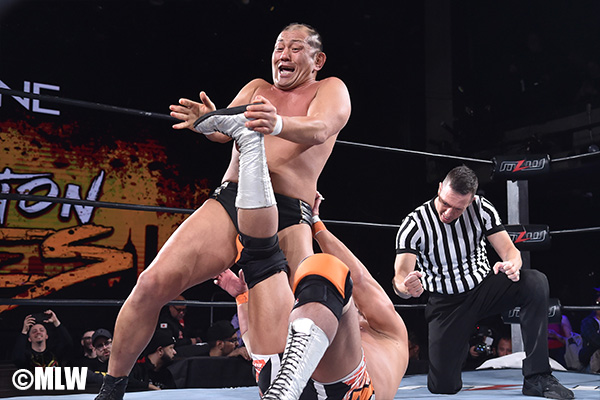 現地時間：2.29 MLWニューヨーク大会で、MLW世界ヘビー級王者