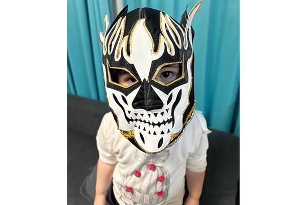 メキシコ製 エル・デスペラード 応援マスク（小さめサイズ）』が新着