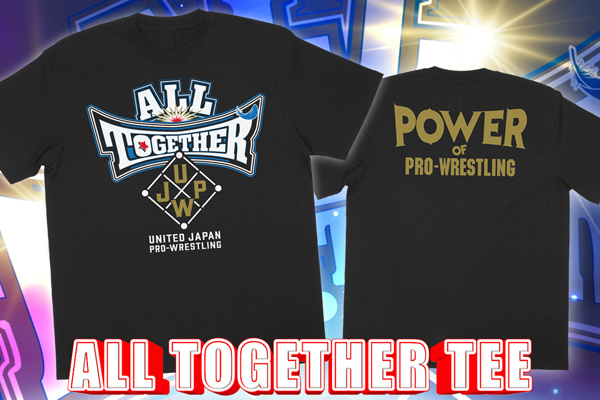 5.6ALL TOGETHER武道館から発売！パンフレット、大会記念グッズ3種が