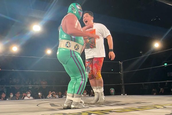 髙木三四郎vsスーパー・ササダンゴ・マシンのワンマッチ興行に、なんと